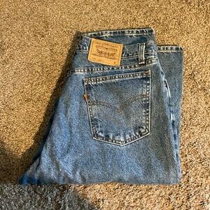 Vintage Levi’s 960 Loose Straight Jeans Orange Tab 12 14